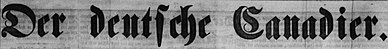 Early masthead