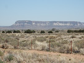 Dowa Yalanne, the "Corn Mountain" of the Zuni people