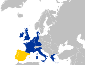 Pays prenant part à l'élargissement