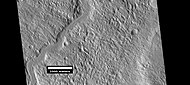 Channel in Acheron Fossae, as seen by HiRISE under HiWish program