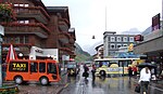 Elektrotaxis und Elektrobus in Zermatt