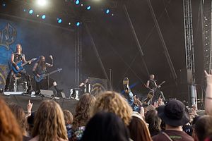 Ensiferum at Rockharz festival 2016 in Germany