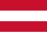 Die Flagge Österreichs