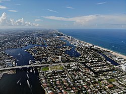 Pamje ajrore nga Fort Lauderdale