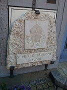Gedenkstein Saint-Pierre-d’Albigny