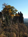 Hauptfelsen auf dem Großen Hermannsberg