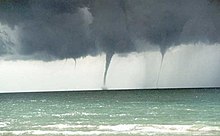 Formation of numerous waterspouts in the Great Lakes region Great Lakes Waterspouts.jpg