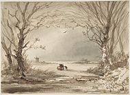 Winterlandschap, 1854 Metropolitan Museum, New York