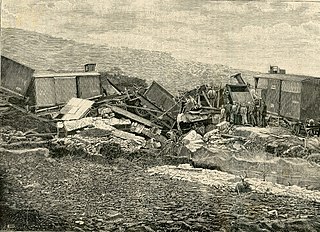 Imagine stòica du disastru feruviàriu avegnüu intu 1886 fra U Sejâ e Arbenga