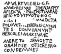 Inscription of Sora.150 BCE