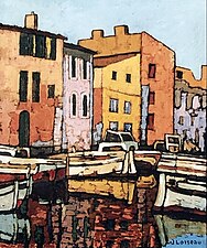 Martigues 2 (1994). (65 × 54 cm)