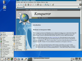 Скриншот программы K Desktop Environment 2
