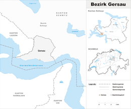Gersau – Mappa