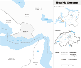 Localisation de District de Gersau