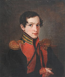 портрет кисти неизвестного художника, 1829 г.
