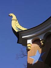 Kinesiska paviljongen i Hagaparken, detalj.