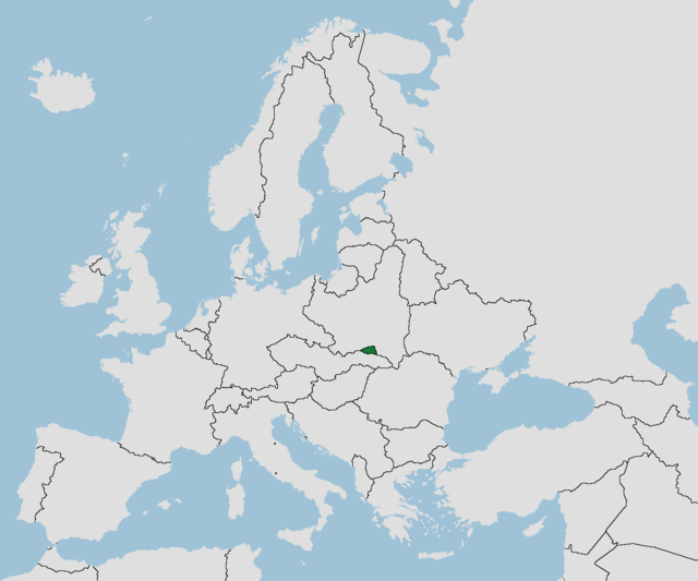 Команчанська Республіка: історичні кордони на карті