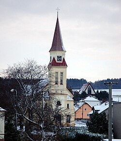 Farní kostel svatého Valentina v Chabičově