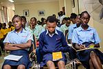 Cross section of the girls at the the workshop in Lagos Nigeria