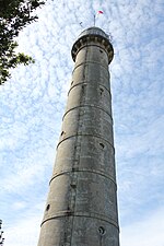 La tour de la Découverte, dans l'enclos du port, datant de la Compagnie perpétuelle des Indes, et un des derniers vestiges de cette époque encore visibles.