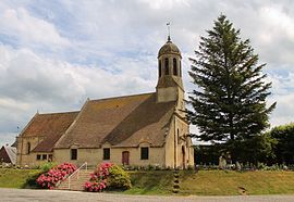 The church in Méry-Corbon