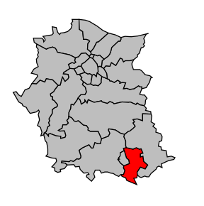 Cantonul Falaise-Sud în cadrul arondismentului