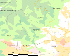 Poziția localității Steinbach