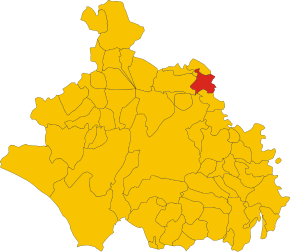 Poziția localității Civitella d'Agliano