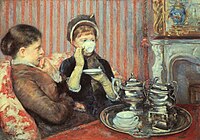 Мэри Кассат, Cup of Tea, 1880