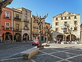 Qada navenda bajarê Montblanc, Plaça Major.