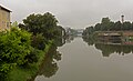 eu Ulm, die Donau von der Brückenstrasse