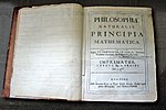 Miniatuur voor Philosophiae Naturalis Principia Mathematica