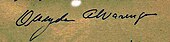 signature d'Oneida Alvarenga