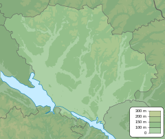 Mapa lokalizacyjna obwodu połtawskiego