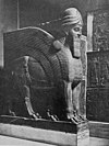 Assyrische Skulptur aus Nimrud im Britischen Museum