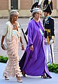 Prinzessin Birgitta und Prinzessin Margaretha bei der Hochzeit von Prinzessin Madeleine (2013)