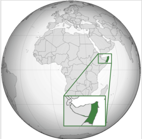 Kart over Puntland State of Somalia [1]
