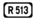 R513 Regional Route Shield Ireland.png