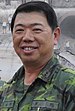 ROCA Lieutenant General Ho An-chi 陸軍中將何安繼 (201203291727290 王縣長頒贈榮譽縣民證予何指揮官).jpg