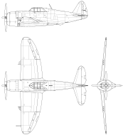 리퍼블릭 P-47B 썬더볼트 (Republic P-47B Thunderbolt)