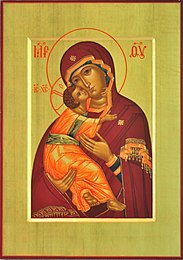 Сиэтл - Епископальный собор Святого Павла - икона Девы Марии (26003164963) .jpg