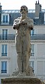 Michel Servet Estatua en la square Aspirant-Dunand, XIV Distrito de París.