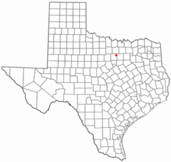 Location of Sanctuary, Texas