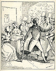 Illustration to Chapter 6 drawn by Thackeray