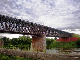 Railway bridge over Neris