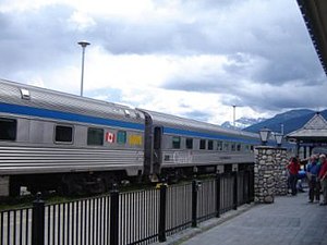 Estación de Jasper, Canadá, Transcanadiense, 2004