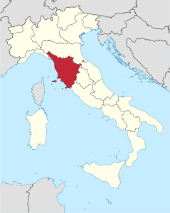 Toscana – Localizzazione