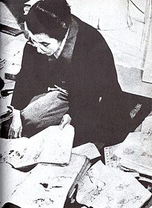 Uemura Šóen, fotografie Šigerua Tamury, 1942