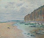 "Varengeville, Low Tide" (1882) by Claude Monet - Kunst Museum Winterthur