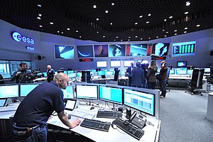 Центр управления ESOC.